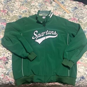 Spartans men’s lined campus drive windbreaker